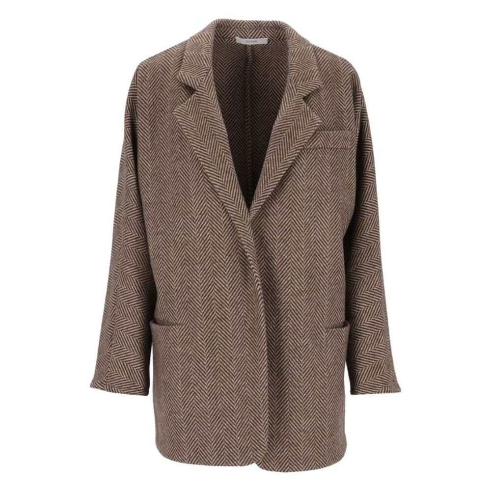 Dusan Women Herringbone Oversized Jacket